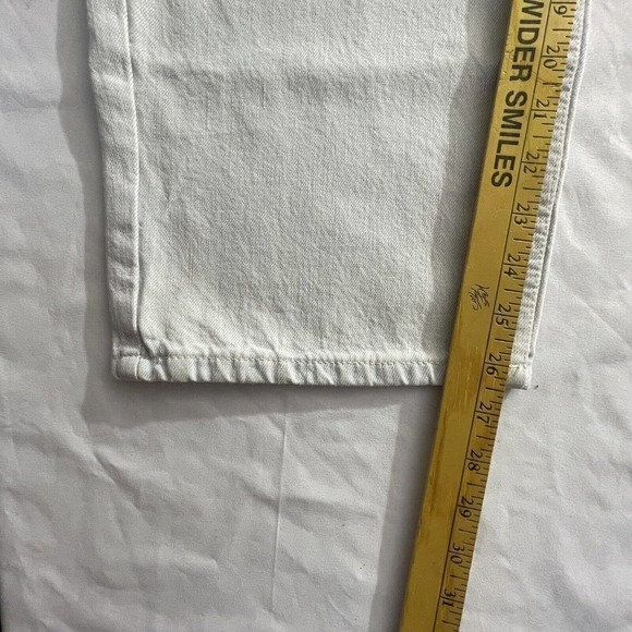 We The Free Women's Size 30 Frank Dad Jeans Icy Blue High Wasted Straight Cotton - Picture 8 of 12